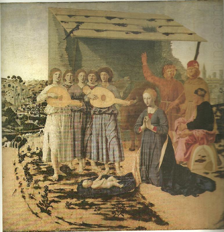 nativity, Piero della Francesca